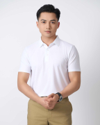 Áo Polo Nam Thể Thao Seamless 5004 - Trắng