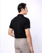 Áo Polo Thể Thao Nam Co Giãn 5006 - Đen