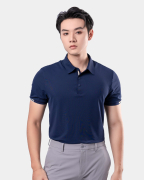 Áo Polo Thể Thao Nam Co Giãn 5006 - Xanh Tím Than