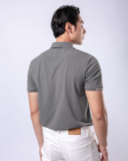 Áo Polo Thể Thao Nam Co Giãn 5006 - Ghi