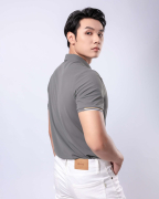 Áo Polo Thể Thao Nam Co Giãn 5006 - Ghi