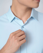 Áo Sơ Mi Ngắn Tay Nam Co Giãn Premium 5026A