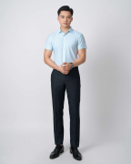 Áo Sơ Mi Ngắn Tay Nam Co Giãn Premium 5026A