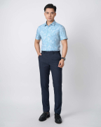 Áo Sơ Mi Ngắn Tay Nam Hoạ Tiết 5034