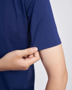 Áo Thun Nam Modal Trơn Xanh Tím Than 2038