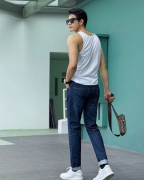 Áo Ba Lỗ Nam 5002 - Trắng