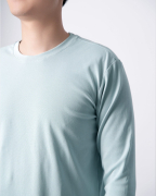 Áo Giữ Nhiệt Nam 4002 - Xanh Nhạt