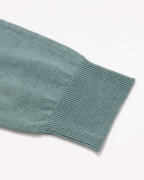 Áo Len Nam Cotton Họa Tiết 2004 - Xanh Nhạt