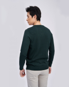 Áo Len Nam Lông Cừu 2002 - Xanh Lá Cây