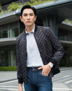 Áo Mono Jacket Bomber Nam Họa Tiết 4004B