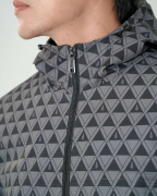 Áo Mono Jacket Nam Có Mũ Họa Tiết Thời Trang 4006