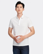 Áo Polo Nam Cotton 2012 Trắng