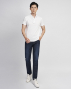 Áo Polo Nam Cotton 2012 Trắng