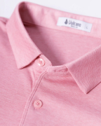 Áo Polo Nam Cotton Trơn 3003 - Hồng
