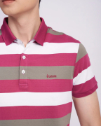 Áo Polo Nam 2007 Kẻ To Hồng
