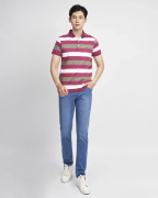 Áo Polo Nam 2007 Kẻ To Hồng