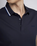 Áo Polo Nam Trơn 2003 Xanh Tím Than