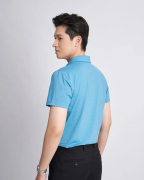 Áo Polo Thể Thao Nam Cao Cấp 2042 Xanh Nhạt