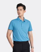 Áo Polo Thể Thao Nam Cao Cấp 2042 Xanh Nhạt