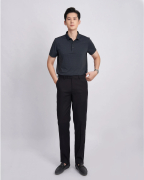 Áo Polo Thể Thao Nam Cao Cấp 2044 Xanh Tím Than 2