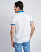 Áo Polo Trắng Phối Cổ 2017