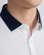 Áo Polo Trắng Phối Cổ 2015