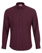 Áo Sơ Mi Dài Tay Nam Oxford 2075A Đỏ Đô