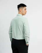 Áo Sơ Mi Dài Tay Nam Cotton 3058