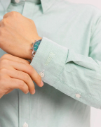 Áo Sơ Mi Dài Tay Nam Cotton 3058