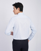 Áo Sơ Mi Dài Tay Nam Họa Tiết 2056A