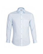 Áo Sơ Mi Dài Tay Nam Họa Tiết 2056A