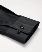 Áo Sơ Mi Dài Tay Nam Họa Tiết Kẻ Ô 2062A Đen