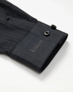 Áo Sơ Mi Dài Tay Nam Họa Tiết Kẻ Ô 2063A Đen