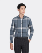 Áo Sơ Mi Dài Tay Nam Họa Tiết 3014