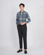 Áo Sơ Mi Dài Tay Nam Họa Tiết 3014