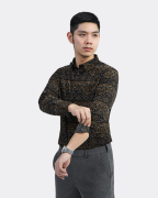 Áo Sơ Mi Dài Tay Nam Họa Tiết 3056