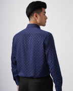 Áo Sơ Mi Dài Tay Nam Họa Tiết 4042