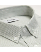 Áo Sơ Mi Dài Tay Nam Kẻ 2060A Xanh Lơ Nhạt