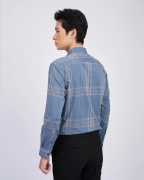 Áo Sơ Mi Dài Tay Nam Kẻ 3012