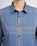 Áo Sơ Mi Dài Tay Nam Kẻ 3012