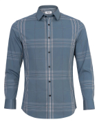 Áo Sơ Mi Dài Tay Nam Kẻ 3012