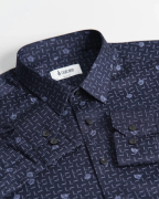 Áo Sơ Mi Dài Tay Nam Kẻ 3041