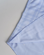 Áo Sơ Mi Dài Tay Nam Kẻ 3043C Xanh Da Trời