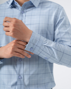 Áo Sơ Mi Dài Tay Nam Kẻ 4023A