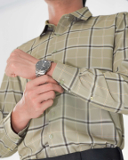 Áo Sơ Mi Dài Tay Nam Kẻ 4047