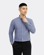 Áo Sơ Mi Dài Tay Nam Oxford 3054