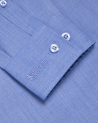 Áo Sơ Mi Dài Tay Nam Trơn 2022 Xanh