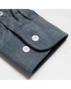 Áo Sơ Mi Dài Tay Nam Trơn 2058C Xám Đậm