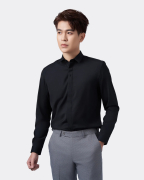 Áo Sơ Mi Dài Tay Nam Trơn 3002