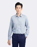 Áo Sơ Mi Dài Tay Nam Trơn 3013